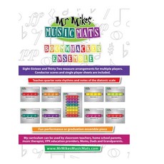 Boomwhacker Ensemble: MrMikesMusicMats Paperback, Independently Published, English, 9781087430140