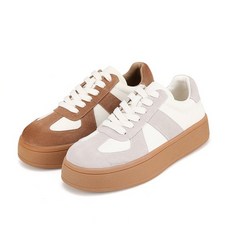 바바라 세븐플로어 배색 독일군 여성 스니커즈 4cm SFH603
