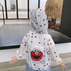 아동 썸머 후드점퍼 바람막이가디건 300호 AQlu1se kirahosi