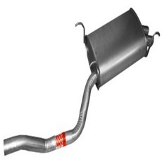 Walker 55469 Quiet-Flow Stainless Steel Muffler Walker 55469 저소음 흐름 스테인레스 스틸 머플러, Walker 55469 Quiet-Flow Stainl, 1개