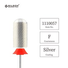WILSON 대형 배럴 부드러운 톱 비트 네일 드릴 비트 젤 카바이드 제거 매니큐어 도구 네일 액세서리 판매, 1개