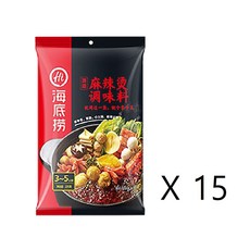 하이디라오 마라탕 소스, 220g, 15개