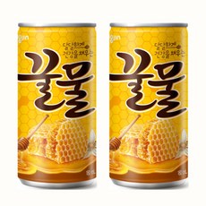 웅진 꿀물180mlx30캔+30캔(총60캔), 360개, 180ml