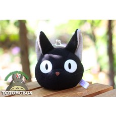 미야자키 하야오 고양이 버스 동전 지갑 554883105293, 약 14 * 12cm, 검은 고양이