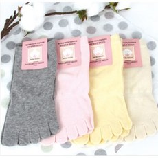 면100여성발가락양말단목