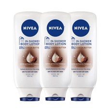 3개세트 니베아 코코아버터 인샤워 바디로션 400ml NIVEA Cocoa cream in shower body