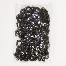 미스터보틀 스프링머리끈 꼬불이 고무줄 자국없는 머리끈 100매입