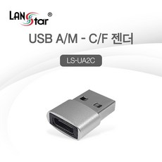 랜스타 LS-UA2C USB A to C 충전+데이터 젠더, 본상품선택, 1개 - ua2