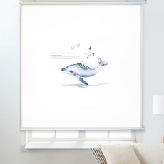 폭포사진롤스크린