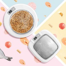 애완용 가열식기 온수 물먹이기 유지 발열 보울 고양이, 라운드 업그레이드 1.5L 스팟, 1개