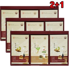 [트윈스몰] 2+1 천고려본가 고급 홍삼차 선물세트 홍삼차 인삼차 전통차 선물세트 추석 선물세트 명절 선물세트, 10개입, 3개
