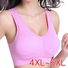 온드레 빅사이즈 노와이어 스포츠브라 브라