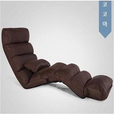 브랜드 1인용 리클라이너의자 라운지체어 회전리클라이닝 안락의자 쇼파, 좌식리클라이너 - 브라운