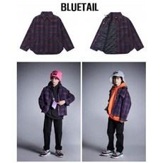 [현대백화점][블루테일]AUH3JK01NV 빈티지 헤링본 체크 셔츠