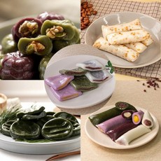 [KT알파쇼핑][아리울떡공방] 절편세트3종 2kg+호떡꿀떡+땅콩가래떡+쑥개떡+앙금가래떡