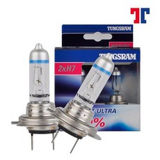 텅스람 메가라이트 울트라 +120% H7 12V E1인증 자동차 하향등 전조등 MEGA LIGHT ULTRA, 1세트