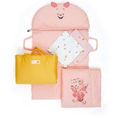 [아가방]논현점*디즈니 푸&피그렛 귀욤둥이 낮잠이불/간편하게 휴대 이동하기 좋아요/아가방 낮잠이불, 핑크피그렛