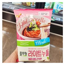 매콤비빔곤약면