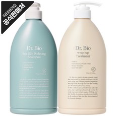 닥터바이오 씨솔트 탈모 샴푸750g+랩업 트리트먼트750g, 1세트