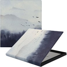 GOVTVA 7인치 Onyx Boox 태블릿 고 컬러 7/Boox 페이지/Boox Leaf3 C/Leaf3/Leaf2 초박형 마그네틱 가죽 커버 자동 슬립/웨이크 및 마그네틱 클