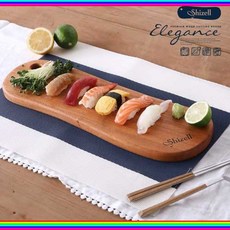 B잇템jHF129f C162쉬젤 엘레강스 통원목 플레이팅도마Jz162p