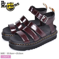 [해외]닥터마틴 DR．MARTENS 레드 적색 VEGAN BLAIRE SANDAL 23807600 벨트