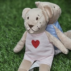 [정품] IKEA 사자곰 곰인형 곰돌이인형 강아지 애착인형 파블레르 비에른 봉제인형 귀여운 깜찍 안전한, 1개, Pink, 21cm
