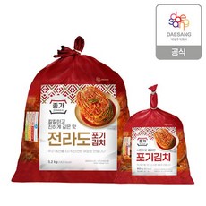 종가 종가집 전라도식 포기김치 5.2kg + 포기김치(중부식) 900g, 단품