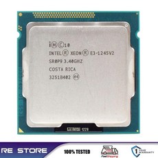 V2 1155 인텔 3 프로세서 1245 제온 쿼드 E3 코어 LGA CPU 4GHz 1245v2