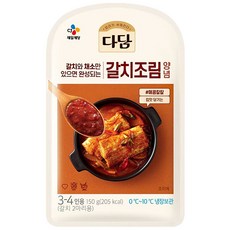 [CJ제일제당] 다담양념 골라담기 [묶음], x 7개, (냉장) 다담 갈치조림양념 150g, 150g