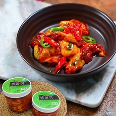 [대한민국 수산식품 이금선 명인] 국내산 통영 생굴젓 어리굴젓, 500g, 1개