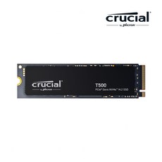 마이크론 Crucial T500 500GB M.2 NVMe SSD 대원CTS (GEN4/TLC/PS5 호환), _500GB
