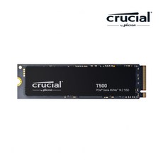 마이크론 Crucial T500 500GB M.2 NVMe SSD 대원CTS (GEN4/TLC/PS5 호환)