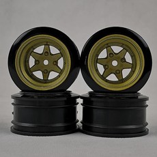 4PCS 9MM 오프셋 RC 플라스틱 스케일 바퀴 취미 모델 드리프트 너트 투어링 자동차 12MM 온로드 10, 2pcs 6mm 2pcs 9mm 1