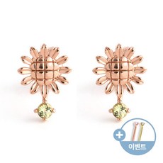 여자탄생순금귀걸이