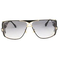 Cazal Cazal CZ 955 Sunglasses 302 Black w/Gold Trim 63MM: Clothing