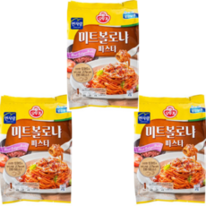 오뚜기 미트볼로냐 스파게티 1252g(313gX4인분)/스파게티/파스타/소스 식품 > 가공/즉석식품 면류/라면류 스파게티/파스타, 1.25kg, 3개