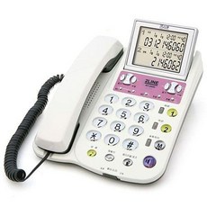 PCG178215전화기(RT-2000/알티폰) 발신자표시 문구사무/2라인, 단일옵션