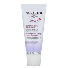 Weleda 유아용 센시티브 케어 페이스 크림 화이트 멜로우 추출물 50ml(1.7fl oz) 2팩