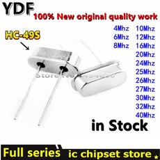 HC-49S 4Mhz 6Mhz 8Mhz 10Mhz 12Mhz 16Mhz 20Mhz 24Mhz 25Mhz 26Mhz 27Mhz 30Mhz 32Mhz 40Mhz 10PCs 크리, [10] 26Mhz, 1개