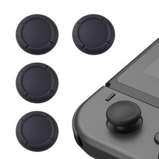 SZSL Switch Joy-Con 용 아날로그 조이스틱 커버 컨트롤러 캡 Switch＆SwitchLite 対応 스틱 커버 아날로그 스틱 보호용 플릭 수리 교환 (4 종 세트) (