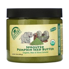 Dastony 오가닉 발아 호박씨 버터 Pumpkin Seed Butter 16 oz ( 454 g), One Color, One Size, 454g, 1개