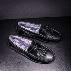 남성 신발 보트화 디다이니 봄가을 비즈니스 스니커즈 남성 로퍼 우븐 기모 요트화 진피 잉런 패션 슈즈