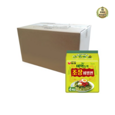 농심 미역듬뿍초장비빔면 142g, 128개