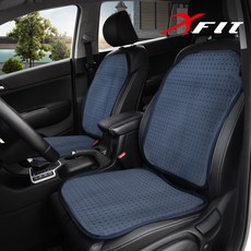 XFIT 블랙메쉬 통풍시트 자동차시트커버, 1개