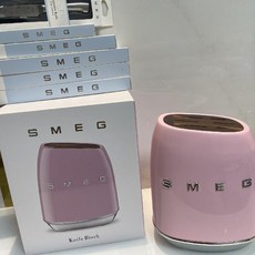 스메그 칼블럭 칼꽂이 6종 나이프세트 칼거치대 칼보관함, 핑크, 1개