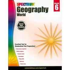 Spectrum Geography Grade 6(Paperback):World