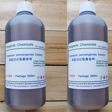 과망간산칼륨용액 (0.025M) 화)450ml Potassium permanganate solution