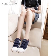 [Kingfishe]여자 데일리 스니커즈 봄가을 학생 캔버스화 m1nzhuo411