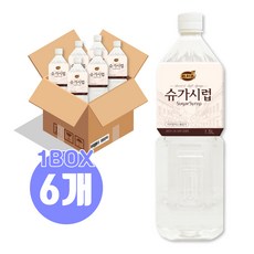 (메카몰) 동서 리치스 슈가시럽 1.5L 유통기한 임박제품 2024년 9월26일까지